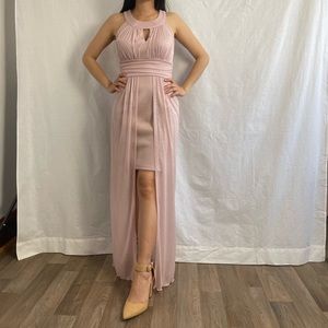 Rose pink dress